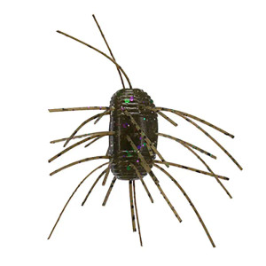 Yamamoto Fuzzy Nut - 1.5'' 297 NF/LG Grn Purp 6pk