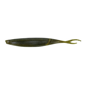 Yamamoto Hinge Minnow - 7'' Green Pumpkin 4pk