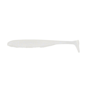 Yamamoto Shad Shape Swimmer - 3.7'' Stealth Bl Glimmer 8pk