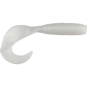 Yamamoto Single Tail Grub - 4'' Cream White 20pk
