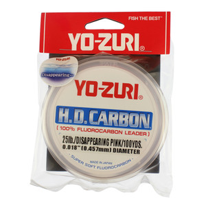 Yo-Zuri Fluorocarbon - 100 yd Pink 25 lb