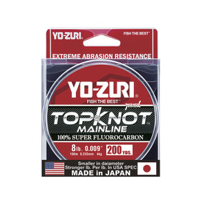 Yo-Zuri Topknot Fluoro ML - 200 yd Natural Clear 8 lb