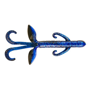 Yum Christie Critter - 4.5'' Black Blue Shadow 8pk