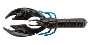 Yum Craw Papi - 3.75'' Black Blue Shad 8pk