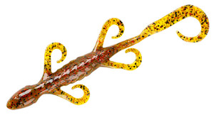 Yum Lizard - 6'' Watermeln/Red Flake 10pk