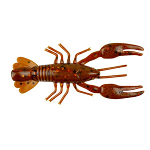 Yum Ned Craw - 2'' Brown Orange Flake 8pk