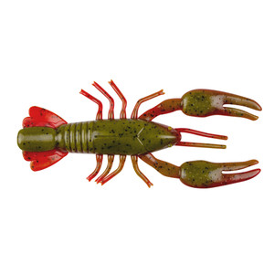 Yum Ned Craw - 2'' Green Pumpkin/Red 8pk