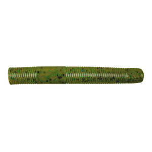 Yum Ned Dinger - 3'' Amber Green Flake 8pk