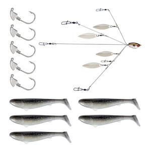 Yum Scottsboro Flashmob Kit - 3.5'' Rainbow Shad 11pc