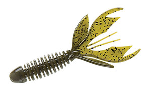 Yum Wooly Hawg Craw - 4'' Green Pumpkin 7pk