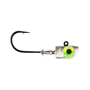 Z Man DieZel Eye Jighead - 3oz 8/0 Chartreuse 2pk