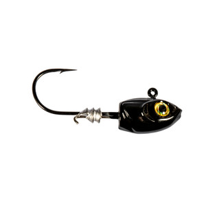 Z Man Micro Shad HeadZ - 1/32oz Black 4pk