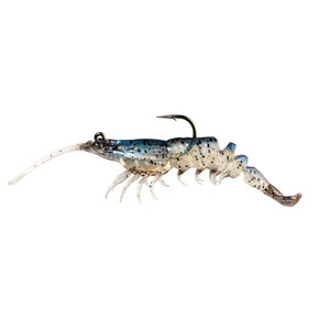 Z Man PrawnstarZ - 2.5'' White Shrimp 2pk - FAR-670