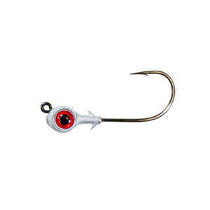 Z Man Redfish Eye Jighead - 1/4oz Red 3pk