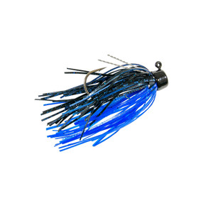 Z Man Shroomz Micro Fin Jig - 3/16oz Black/Blue 2pk
