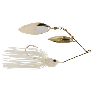 Z Man SlingbladeZSpinnerbait - 3/8oz W/W Pearl Ghost