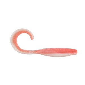 Z Man StreakZ Curly TailZ - 7'' Coconut Ice Glow 3pk - FAR-676