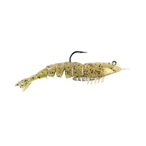 Z Man SW EZ ShrimpZ UnRigged - 3.5'' Greasy Prawn 4pk