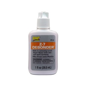 ZAP Debonder - 1oz Conc Acetone;Clear; Drip