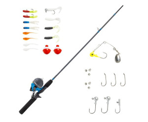 Zebco Cmb Ready Tackle SC - 5' 0'' 2pc ML ModF RH 2.8 - 1