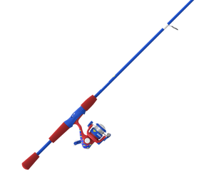 Zebco Combo Kids Spinning - 5' 0'' 2pc ML WonderWoman 6# - YSPWONDER502ML.FB4