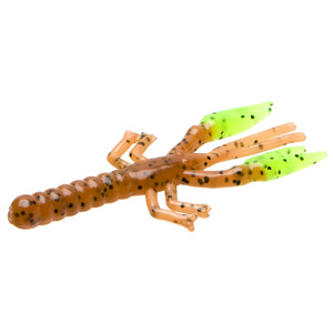 Zoom Lil Critter Craw 3'' - Pumpkin/Chartreuse 12pk