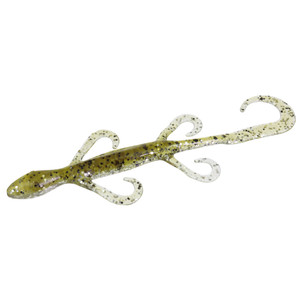 Zoom Lizard 6'' - Green Pumpkin Flash 9pk