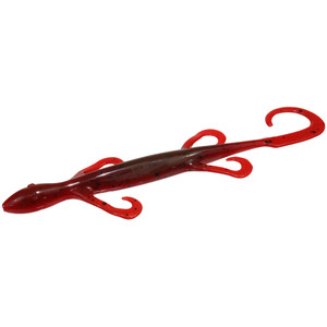 Zoom Mag Lizard 8'' - Green Pumpkin Tomato 9pk