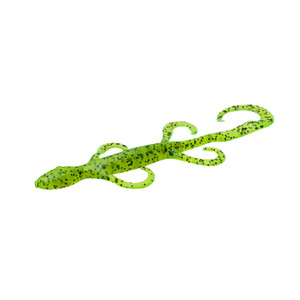 Zoom Mini Lizard 4'' - Chartreuse Pepper 15pk