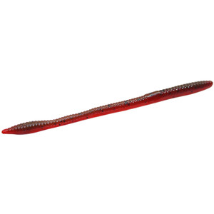 Zoom Trick Worm 6.5'' - Green Pumpkin Tomato 20pk