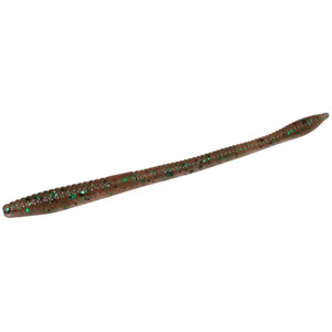 Zoom Trick Worm 6.5'' - Pumpkin Green 20pk