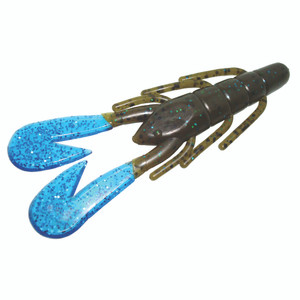 Zoom U-V Speed Craw 3.5'' - Green Pumpkin Blue/Blue 12pk