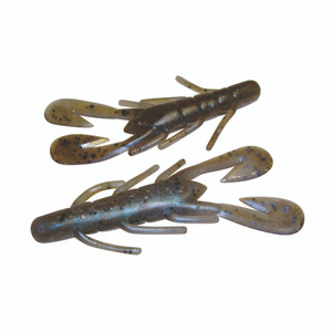 Zoom U-V Speed Craw 3.5'' - Green Pumpkin BlueFlash 12pk