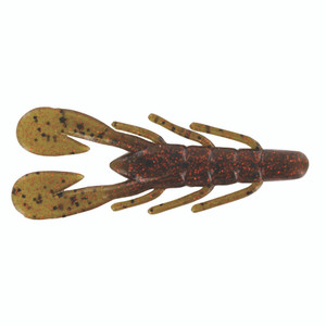 Zoom U-V Speed Craw 3.5'' - Green Pumpkin Org Glit 12pk