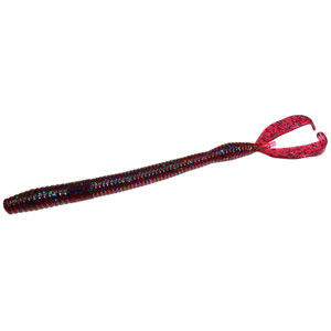 Zoom Z CrawWorm 6.75'' - Plum Apple 10pk