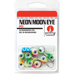 VMC NeonMoon Eye Jighead Kit - 1/4oz Assorted 10pk - NME14UVK