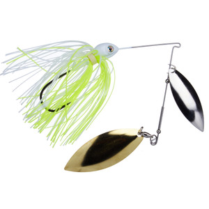Boogerman Spinnerbait - 3/8oz Nickel; Gold - SPN7038