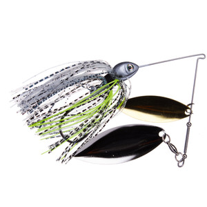 Boogerman Spinnerbait - 3/8oz Gold; Nickel - SPN9938