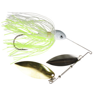 Boogerman Spinnerbait - 1/2oz Nickel; Gold - SPN7012