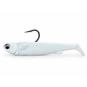 R&R Tackle Slide Bait - Pearl White 2pk - TPEARLWHITE2OZ5