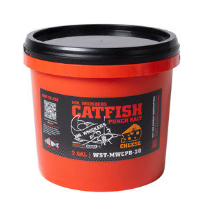 Whisker MrWhiskers PunchBait - 2 Gallon Orange - WSTMWCPB2G