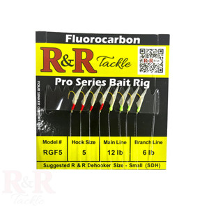 R&R Tackle Sabiki Rig - 8HK #5 12lb 8pk - TRGF5