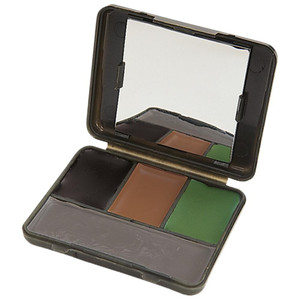 Allen Vanish Camo Face Paint Compact with Mirror 4-Colors - 6115