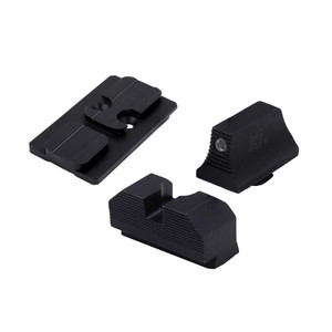 XS Sights Glock MOS Optic Mount Bundle for Glock ACRO Tritium Black - GL-OM001-SM-2ACRO