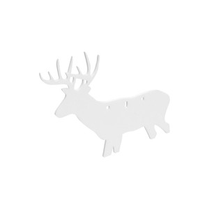 Birchwood Casey AR500 3/8" Silhouette Plate Target 3-Hole Deer - BC-47702