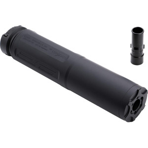 CMMG Defcan 45 Direct Thread Suppressor .45 ACP .578x28 Black with HUB Adaptor - 45CA453