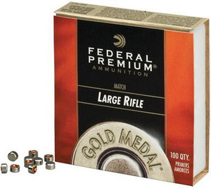 Federal Premium Gold Medal Centerfire Primers-Large Magnum Rifle Match - GM215M