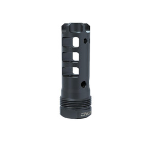 Lantac Plan B Full Length Dragon Muzzle Brake 9mm Luger 2.6" 1/2x28 - DGN9MMB-PBL
