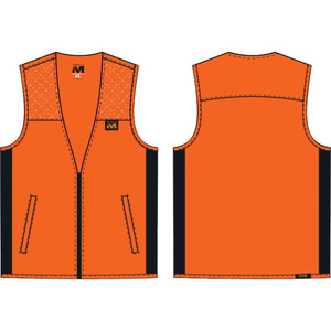 Muddy DV8 Lightweight Hunting Vest Blaze Orange 2XL - MUD-LW-VEST-BO-2X