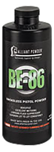 Alliant BE-86 Smokeless Pistol Powder 1 lb - 150683